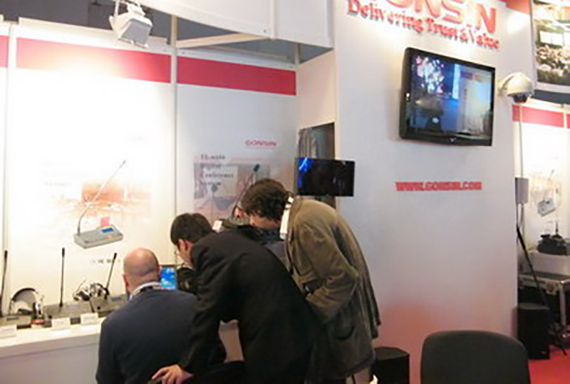Gonsin Exhibited At Prolight+sound 2010 Gonsin Exhibited At Prolight+sound 2010