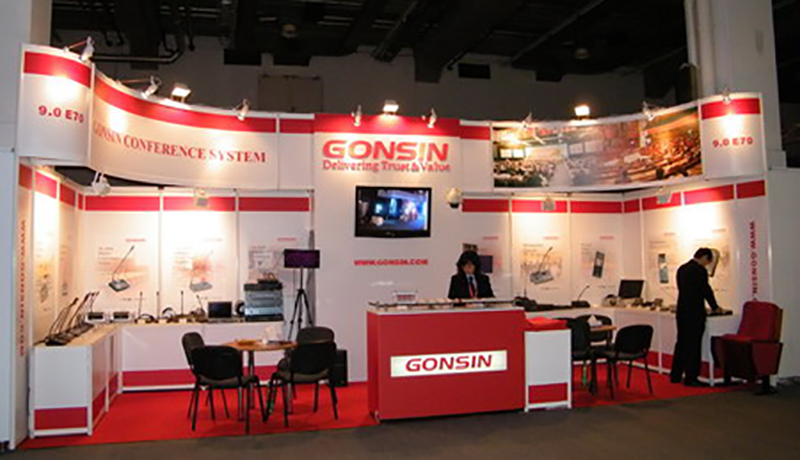 Gonsin Exhibited At Prolight+sound 2010 Gonsin Exhibited At Prolight+sound 2010