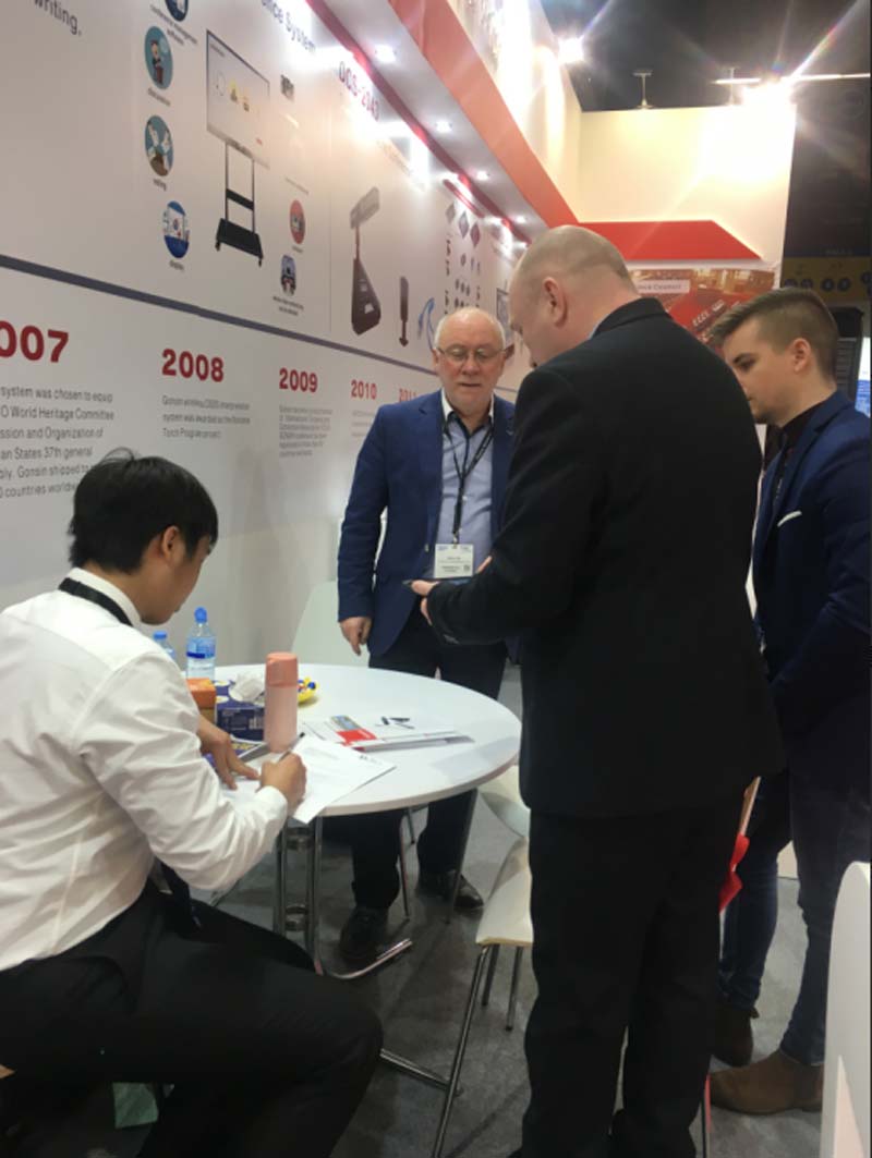 Gonsin In Integrated Systems Europe 2019 Gonsin In Integrated Systems Europe 2019