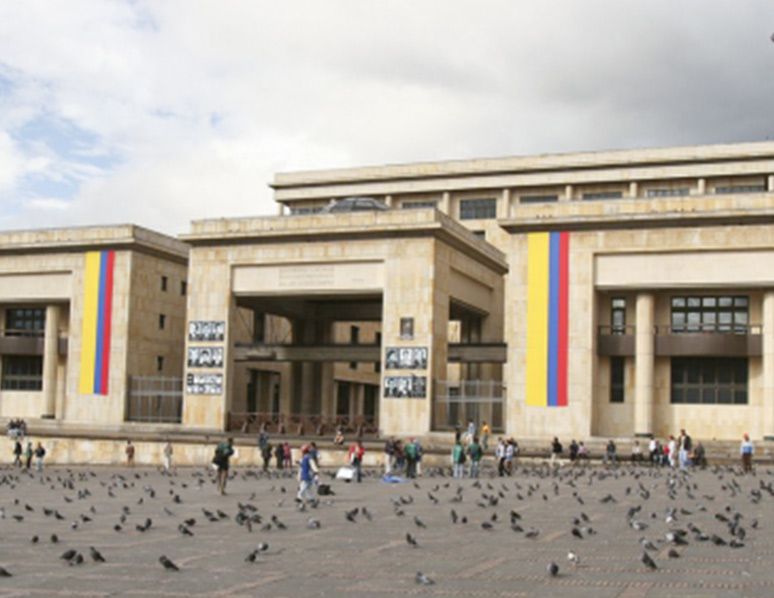 Gonsin Conference Audio and Video System in Colombia National Court